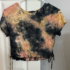 Tie Dye PacSun Cropped Tee